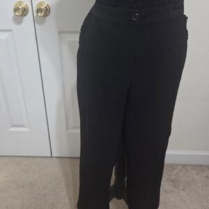 Chic Black Women's Straight Leg Pants